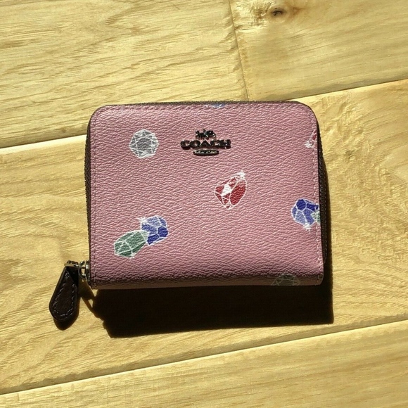 Coach Handbags - Coach Disney X Gems Print Small Zip Around Wallet